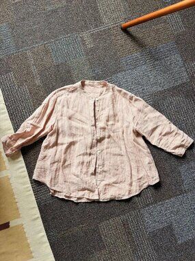 Muji quarter sleeve blouse